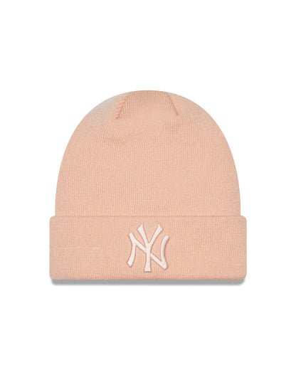 WMNS League Essentials Beanie New York Yankees - Pink/Pink - Headz Up 