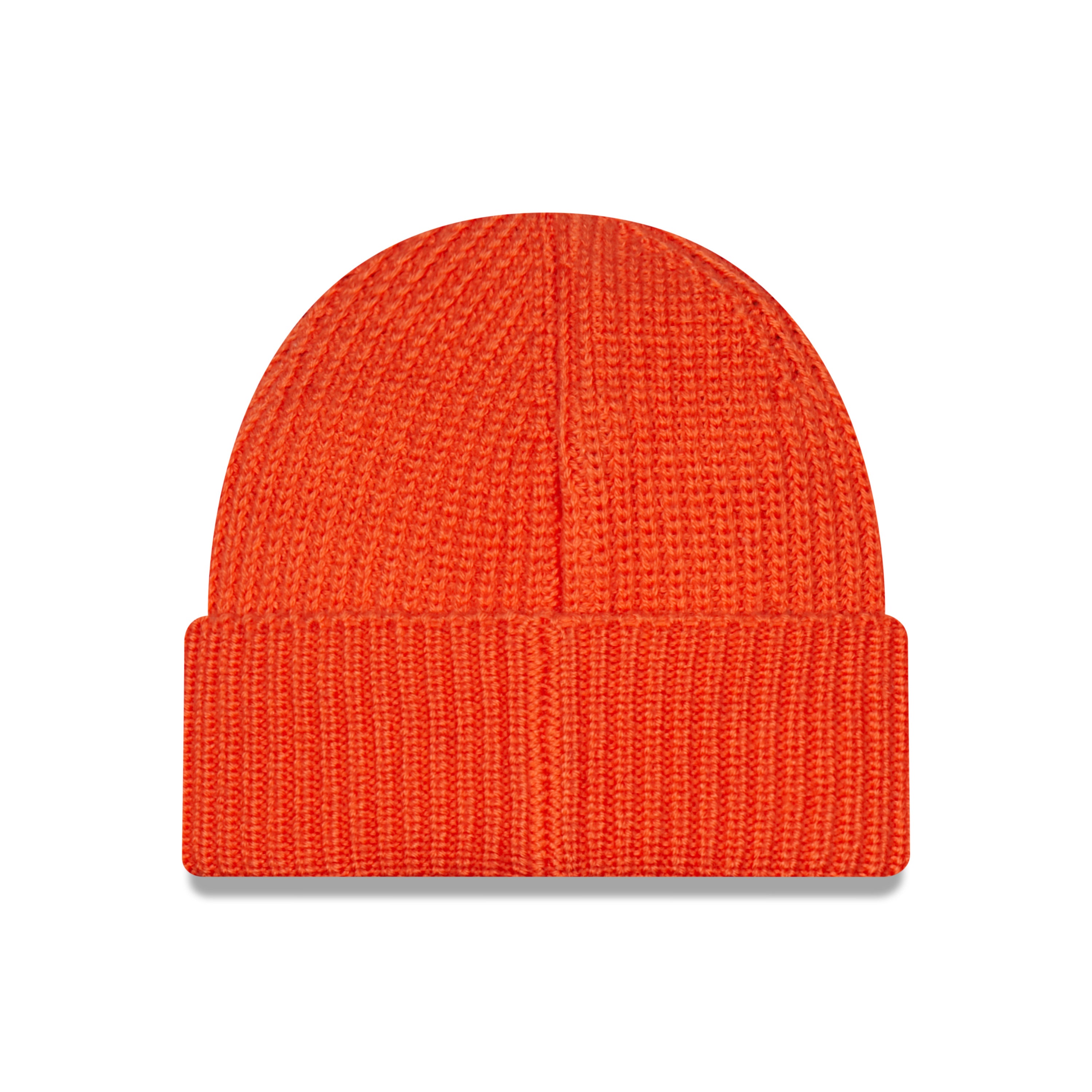 Wool Mix Short Cuff Beanie - Orange - Headz Up 