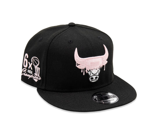 Chicago Bulls Team Drip 9Fifty Snapback - Black - Headz Up 