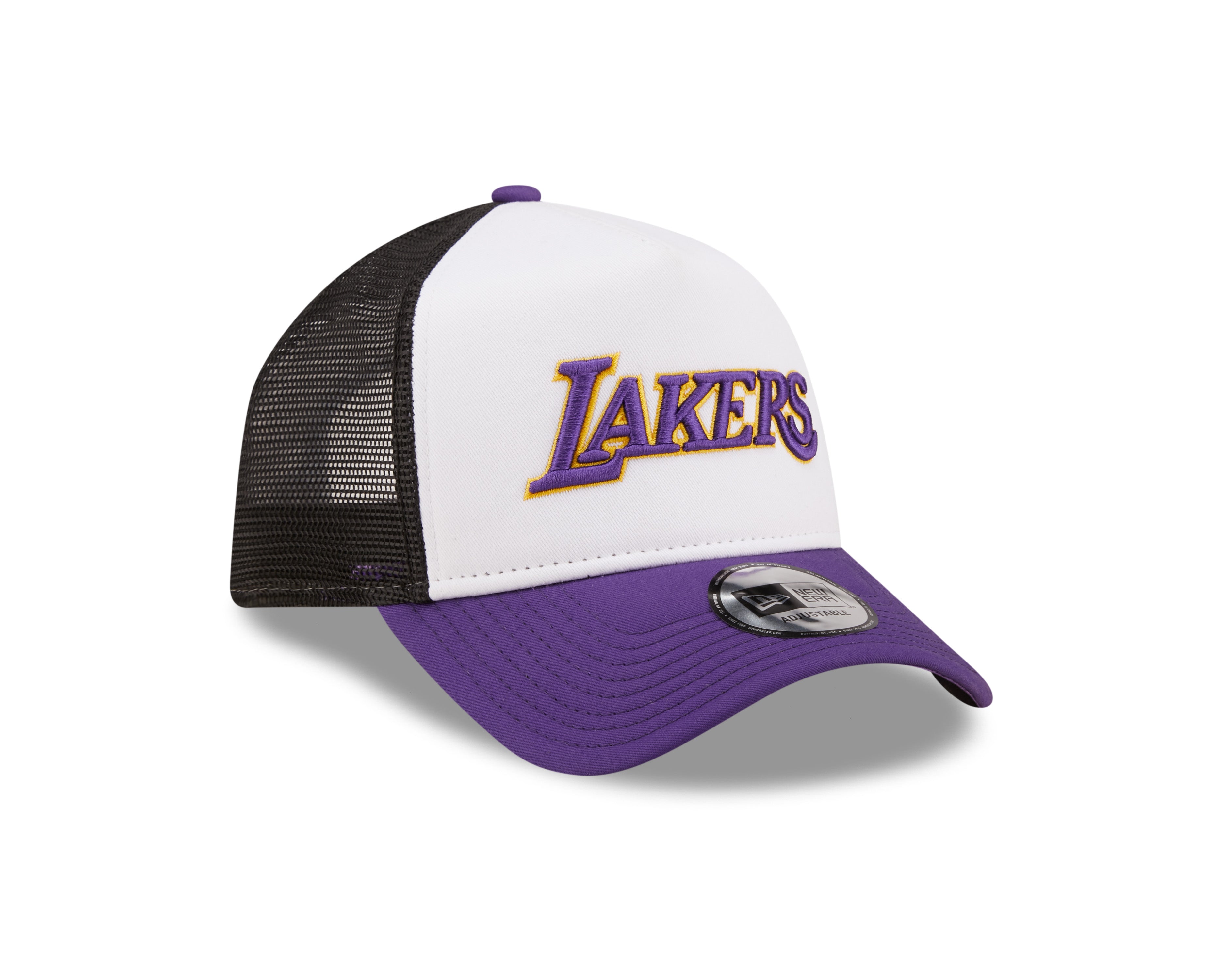 Los Angeles Lakers Team Color Block Trucker Cap - OTC - Headz Up 