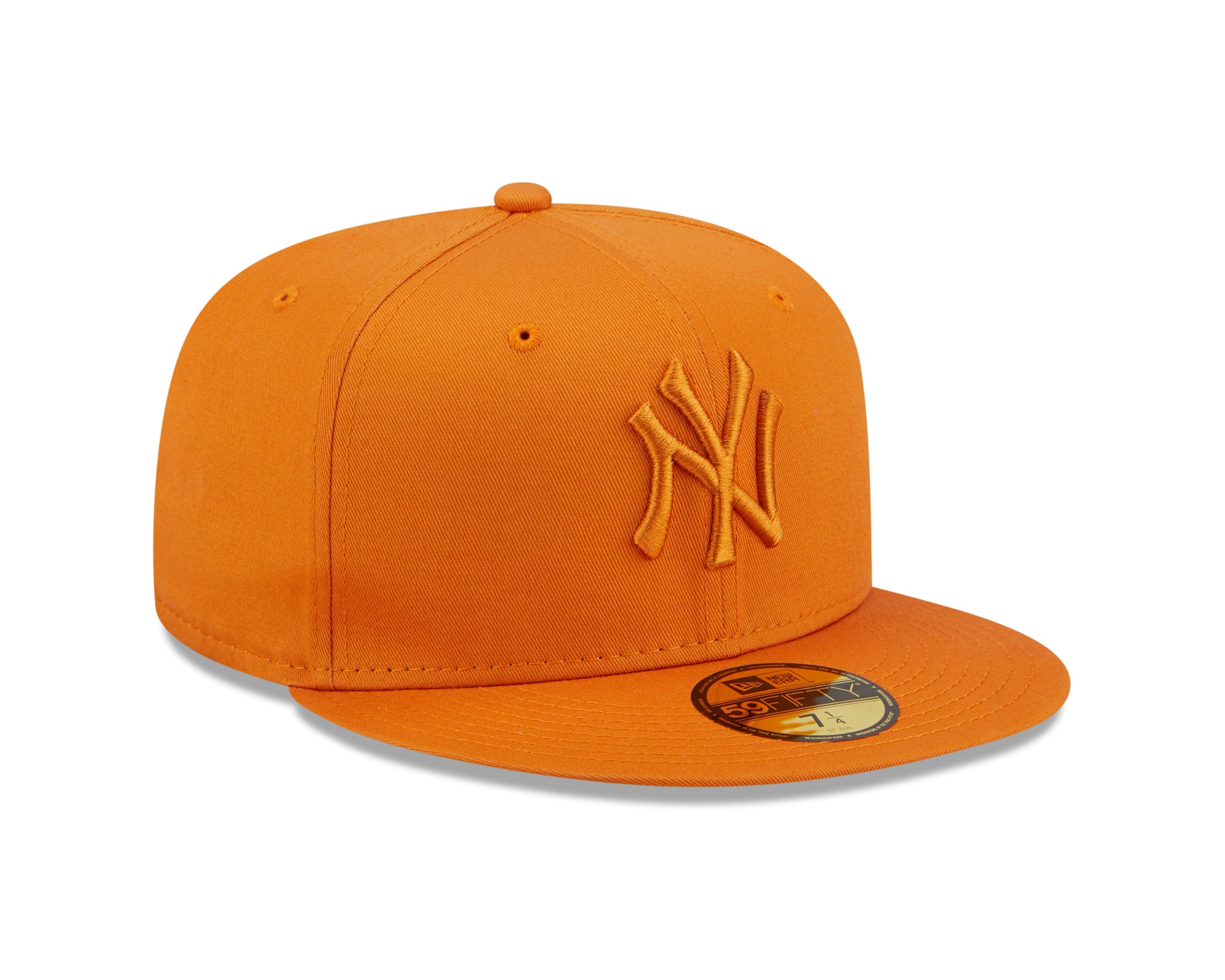 59Fifty Fitted Cap League Essential New York Yankees - Orange Tonal - Headz Up 