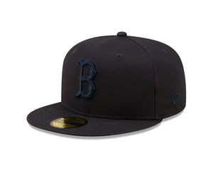 59Fifty Fitted Cap League Essential Boston Red Sox - Navy Tonal - Headz Up 
