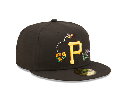 59fifty Fitted Cap Pittsburgh Pirates Watercolor Floral - OTC - Headz Up 