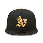 59Fifty Fitted Cap Oakland Athletics Tigerfill - Black - Headz Up 