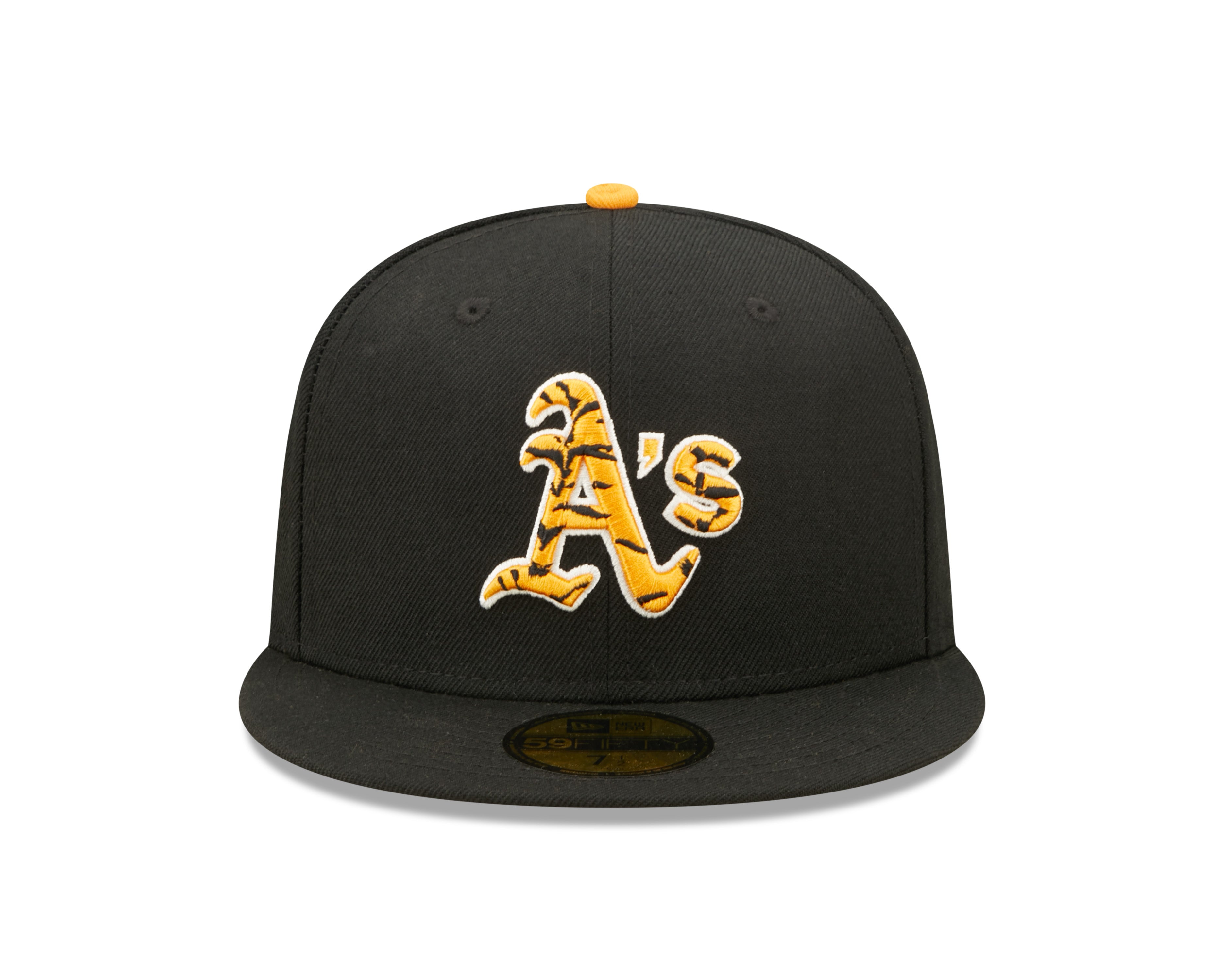 59Fifty Fitted Cap Oakland Athletics Tigerfill - Black - Headz Up 
