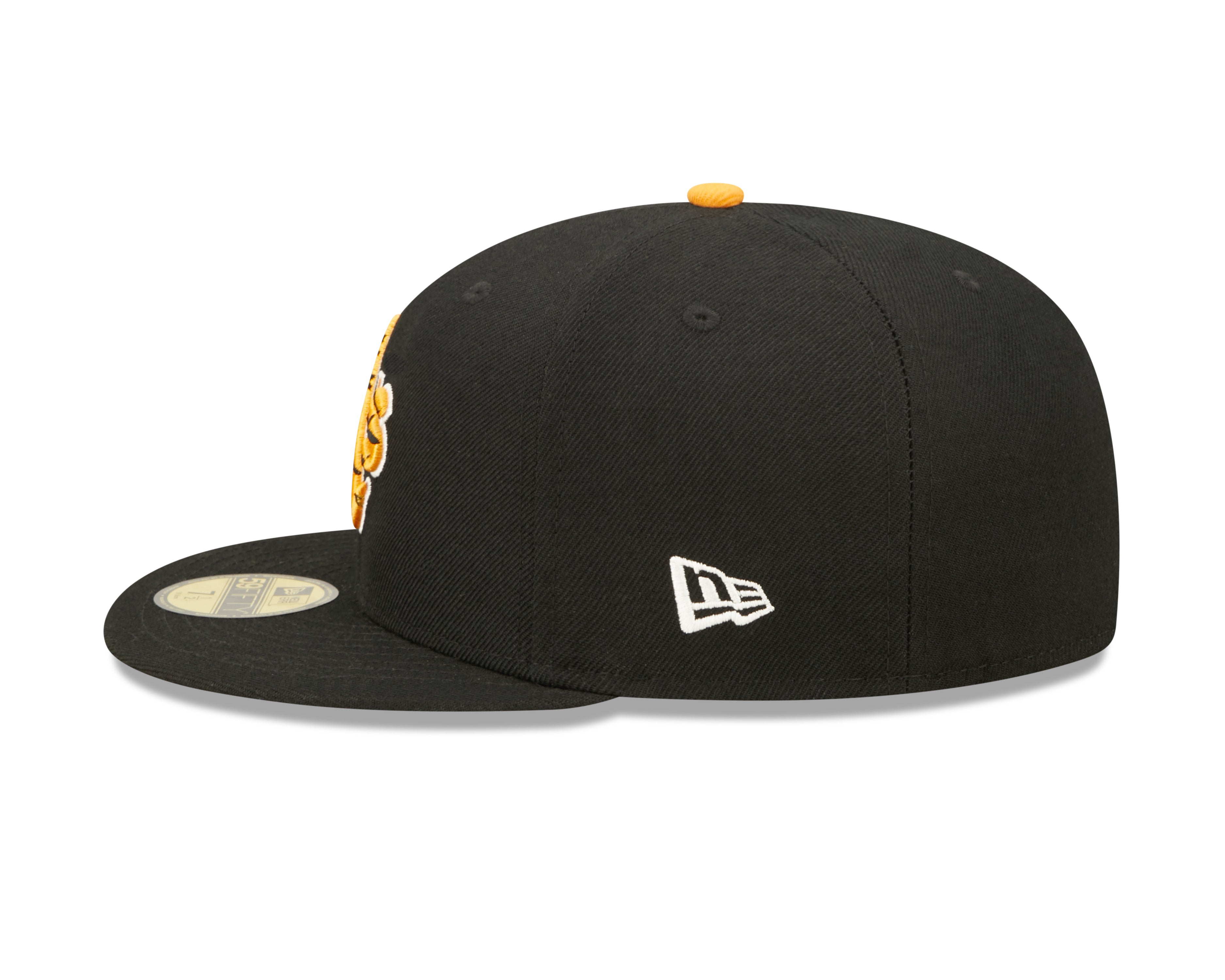 59Fifty Fitted Cap Oakland Athletics Tigerfill - Black - Headz Up 