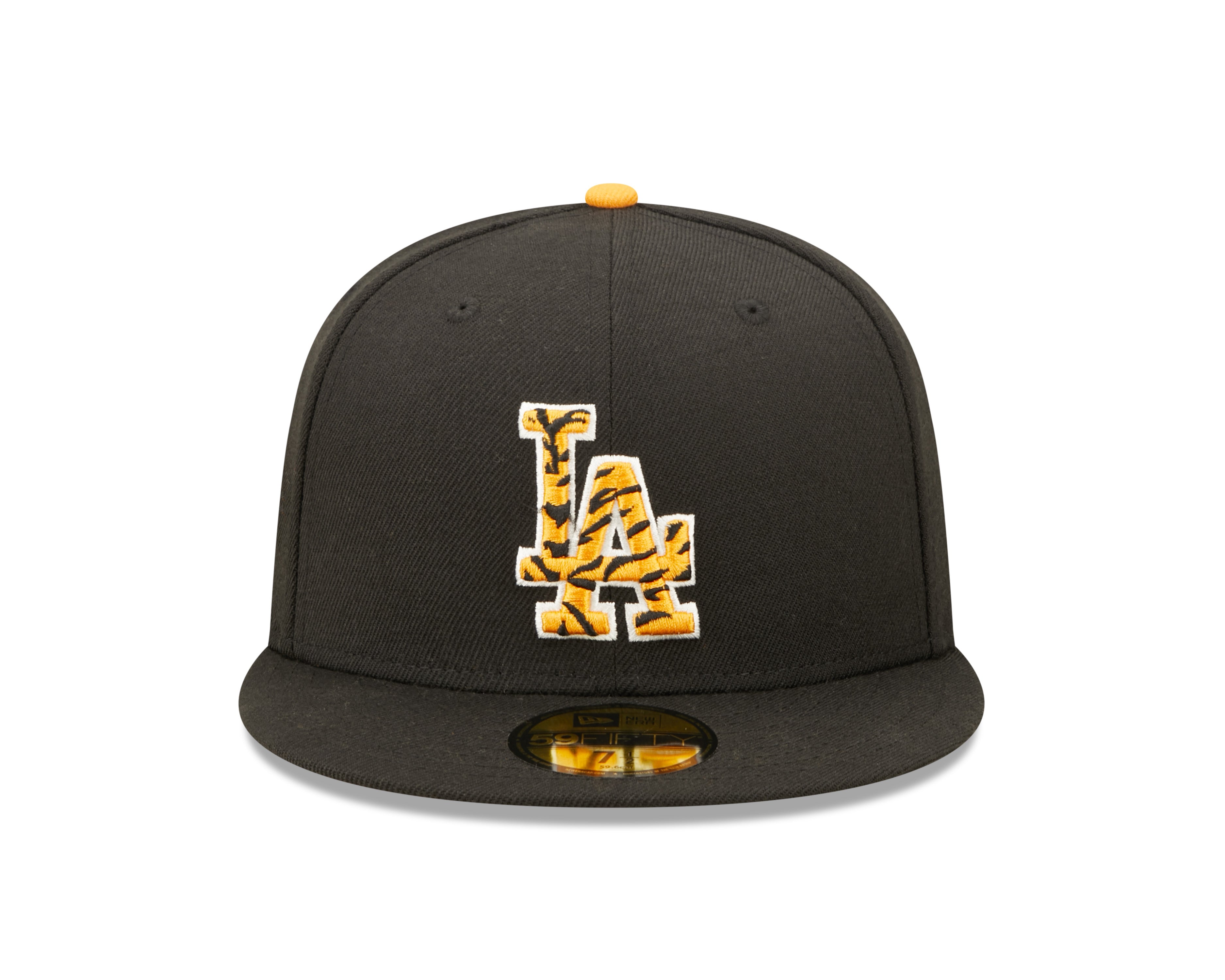 59Fifty Fitted Cap Los Angeles Dodgers Tigerfill - Black - Headz Up 