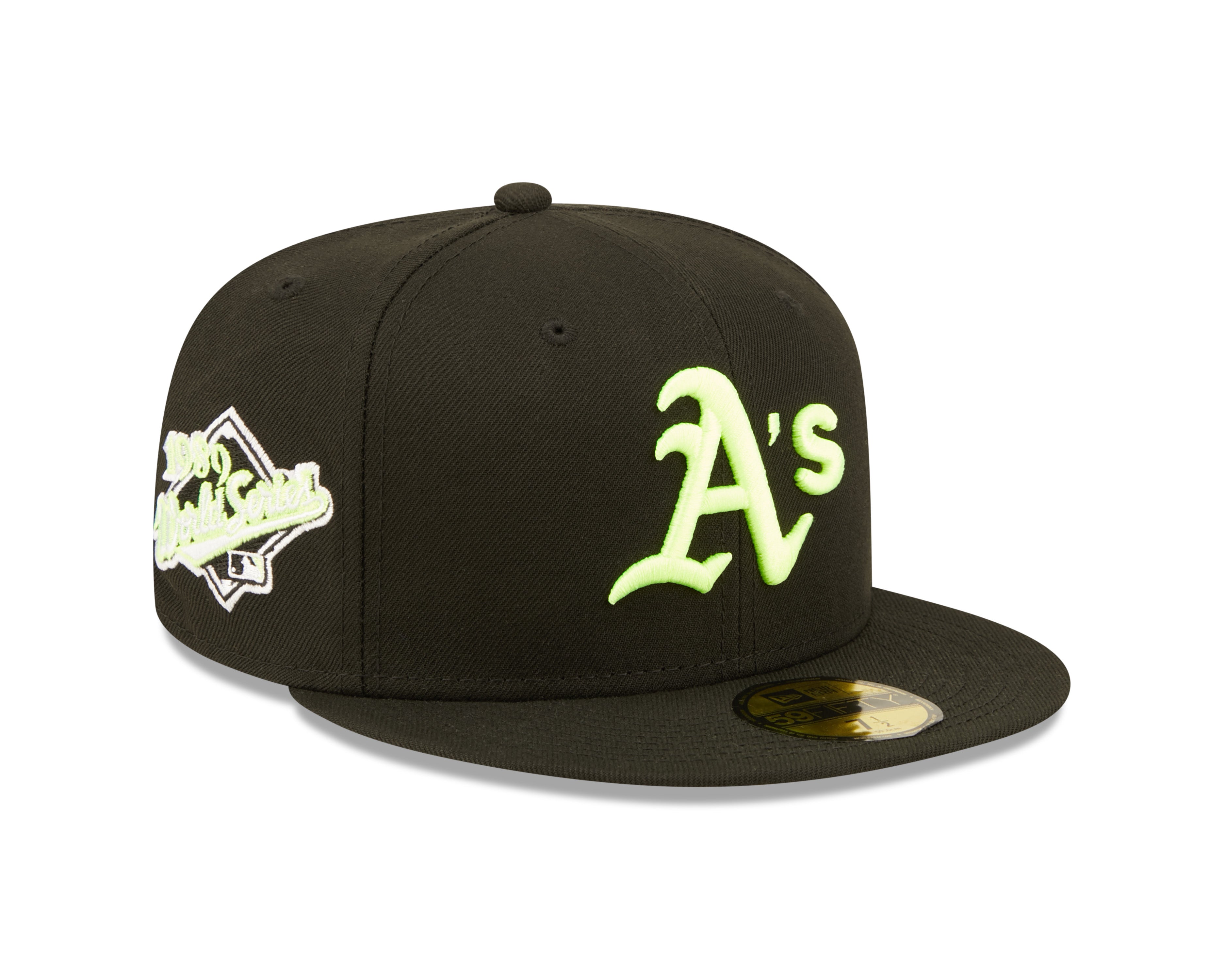 59Fifty Fitted Cap Oakland Athletics SUMMER POP - Black - Headz Up 
