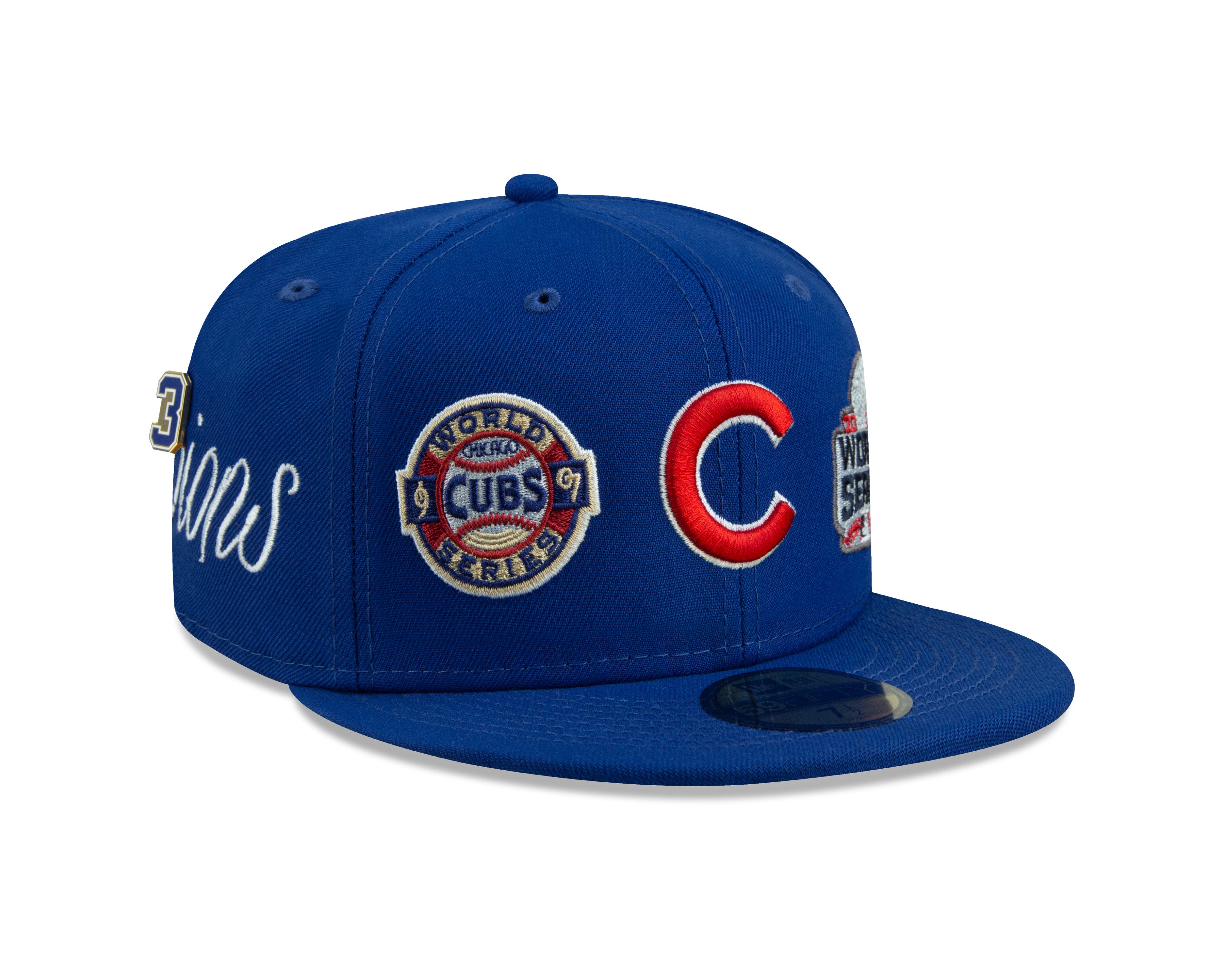 HISTORIC CHAMPS 59Fifty Fitted Cap Chicago Cubs - Blue - Headz Up 