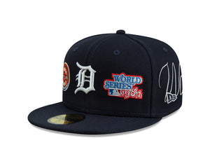 HISTORIC CHAMPS 59Fifty Fitted Cap Detroit Tigers - Navy - Headz Up 