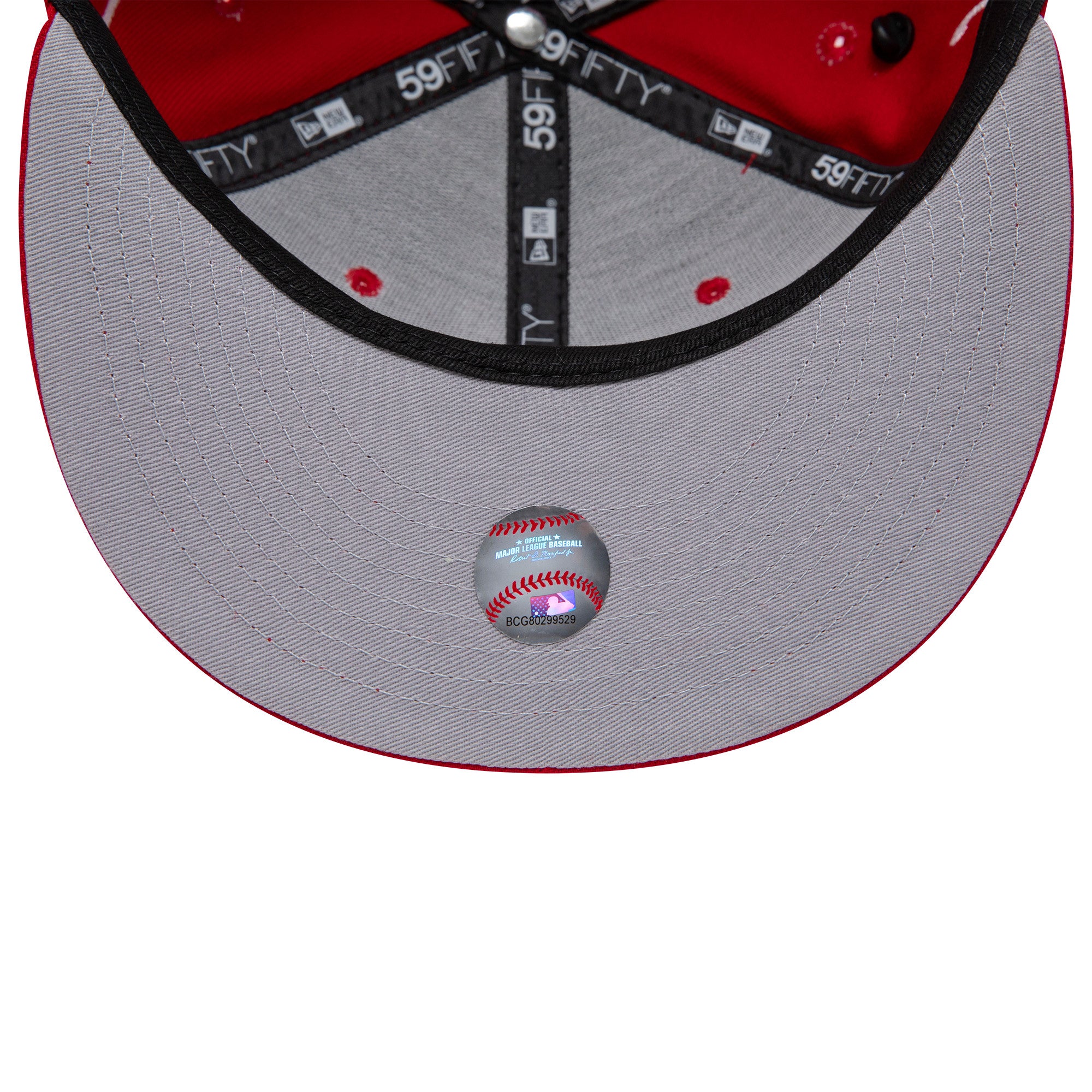 HISTORIC CHAMPS 59Fifty Fitted Cap Cincinnati Reds - Red - Headz Up 