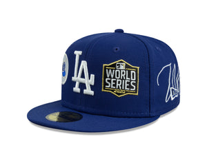 HISTORIC CHAMPS 59Fifty Fitted Cap Los Angeles Dodgers - Blue - Headz Up 