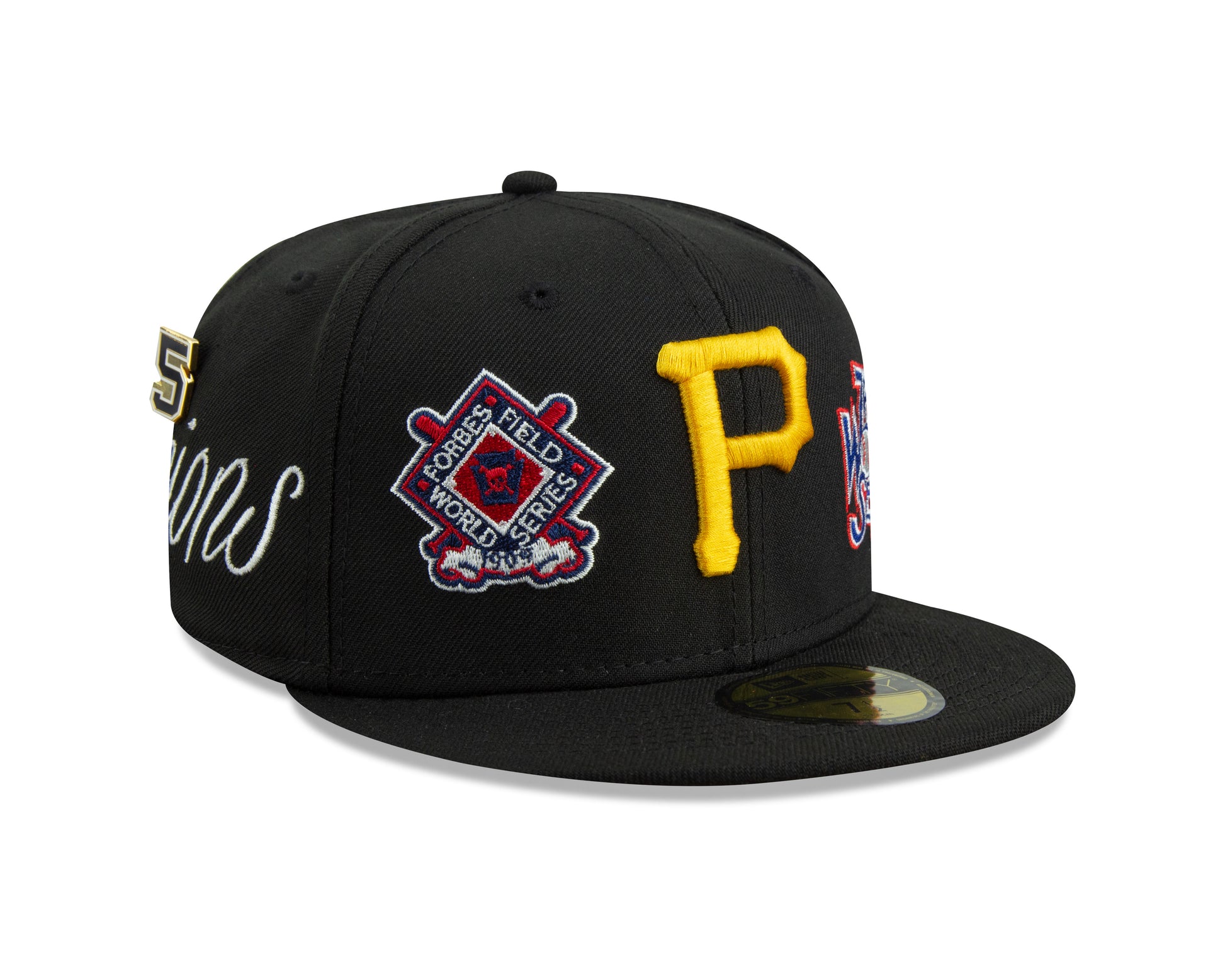 HISTORIC CHAMPS 59Fifty Fitted Cap Pittsburgh Pirates - Black - Headz Up 