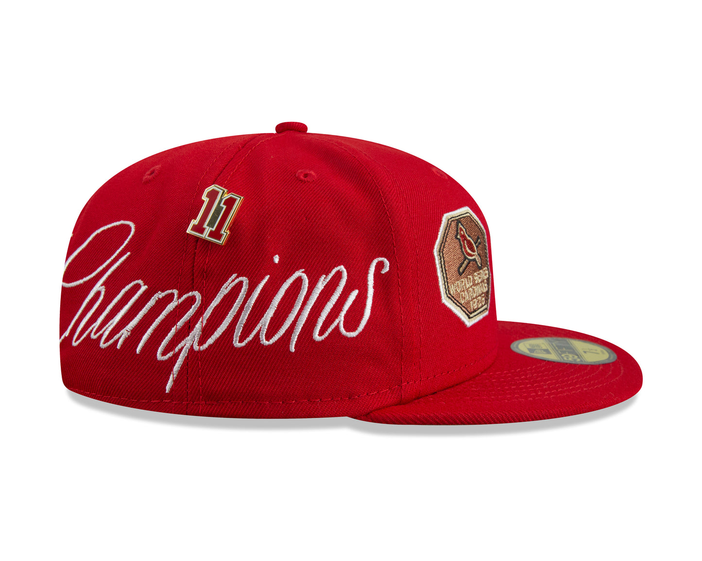 HISTORIC CHAMPS 59Fifty Fitted Cap St. Louis Cardinals - Red - Headz Up 