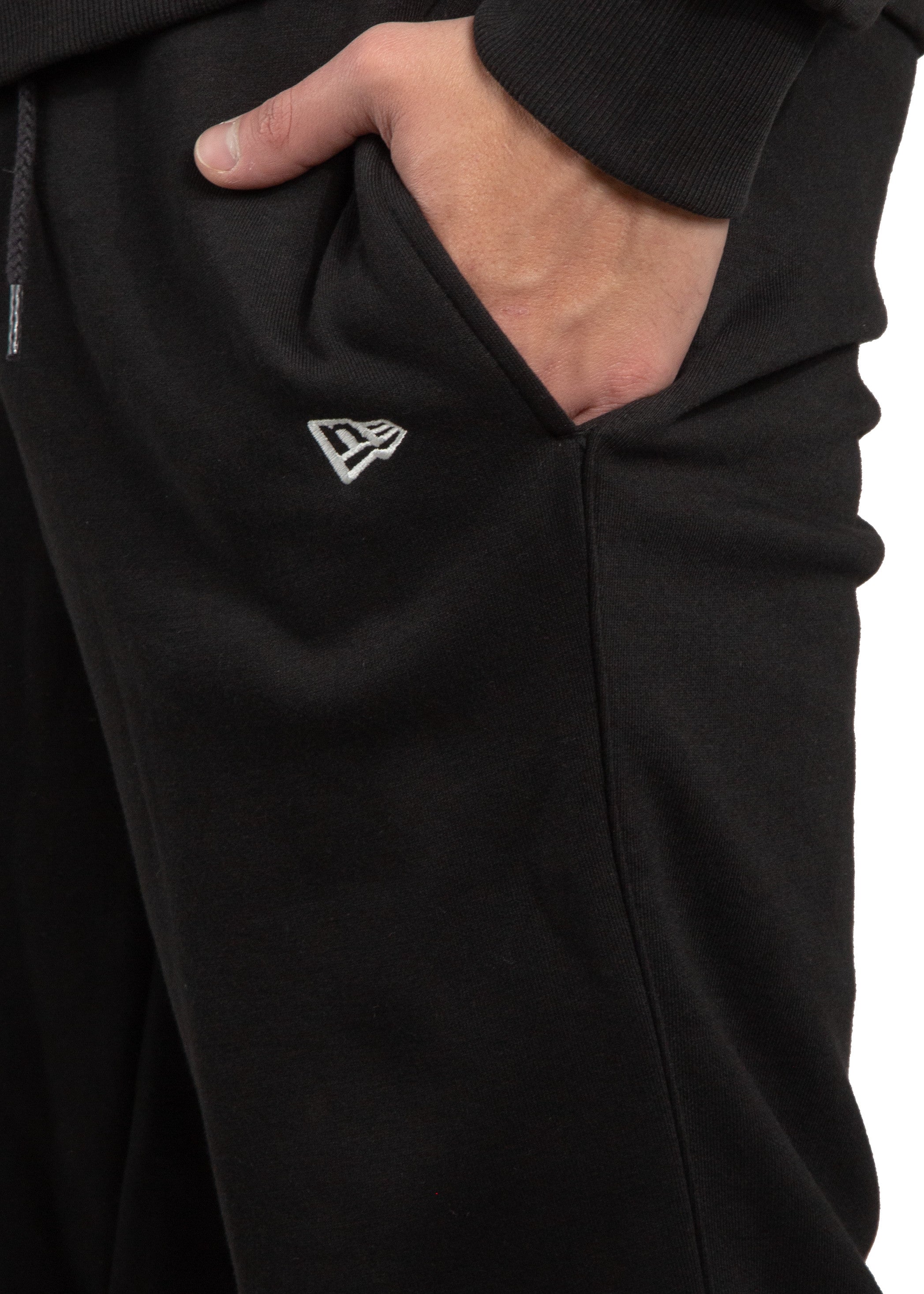 New York Yankees Team Logo Jogger Pants - Black - Headz Up 