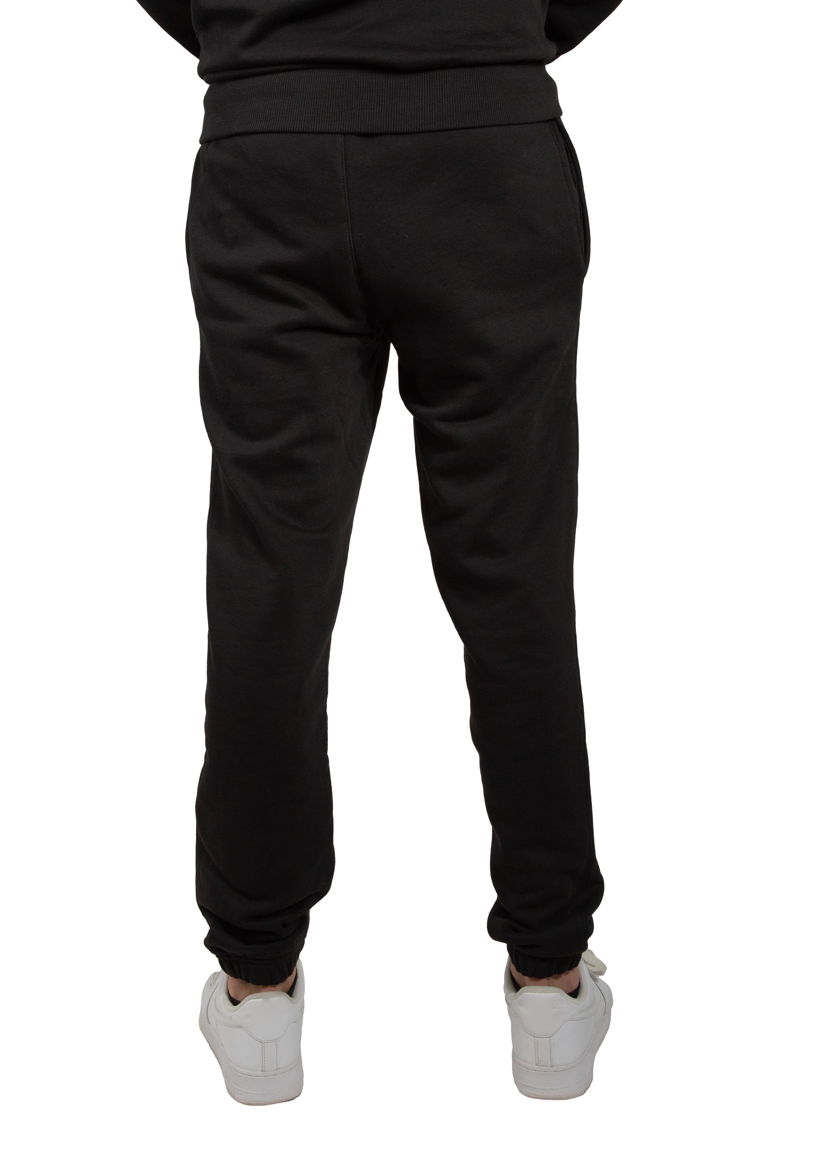 New York Yankees Team Logo Jogger Pants - Black - Headz Up 