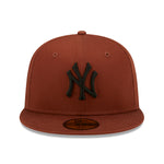 59Fifty Fitted Cap League Essential New York Yankees - Brown/Black - Headz Up 