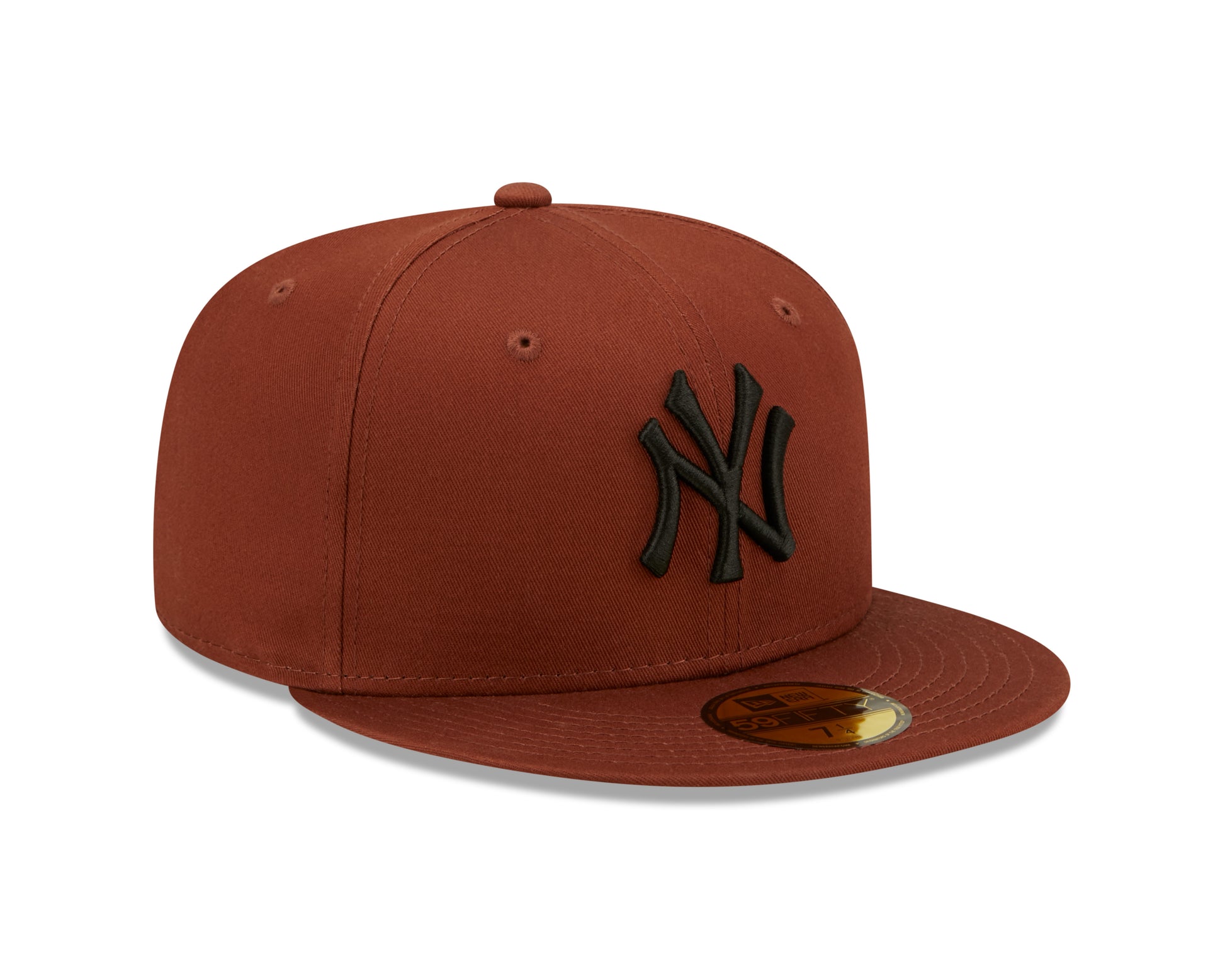 59Fifty Fitted Cap League Essential New York Yankees - Brown/Black - Headz Up 