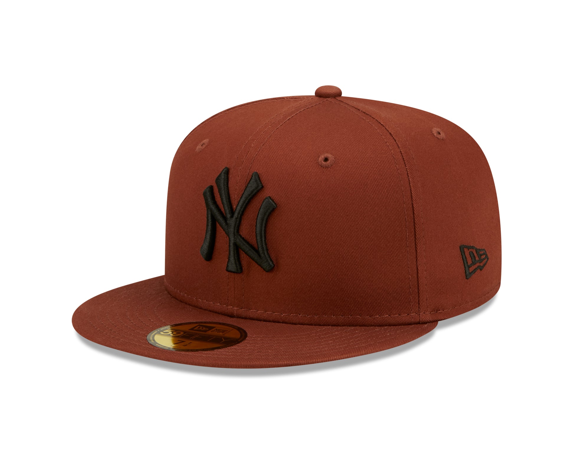 59Fifty Fitted Cap League Essential New York Yankees - Brown/Black - Headz Up 