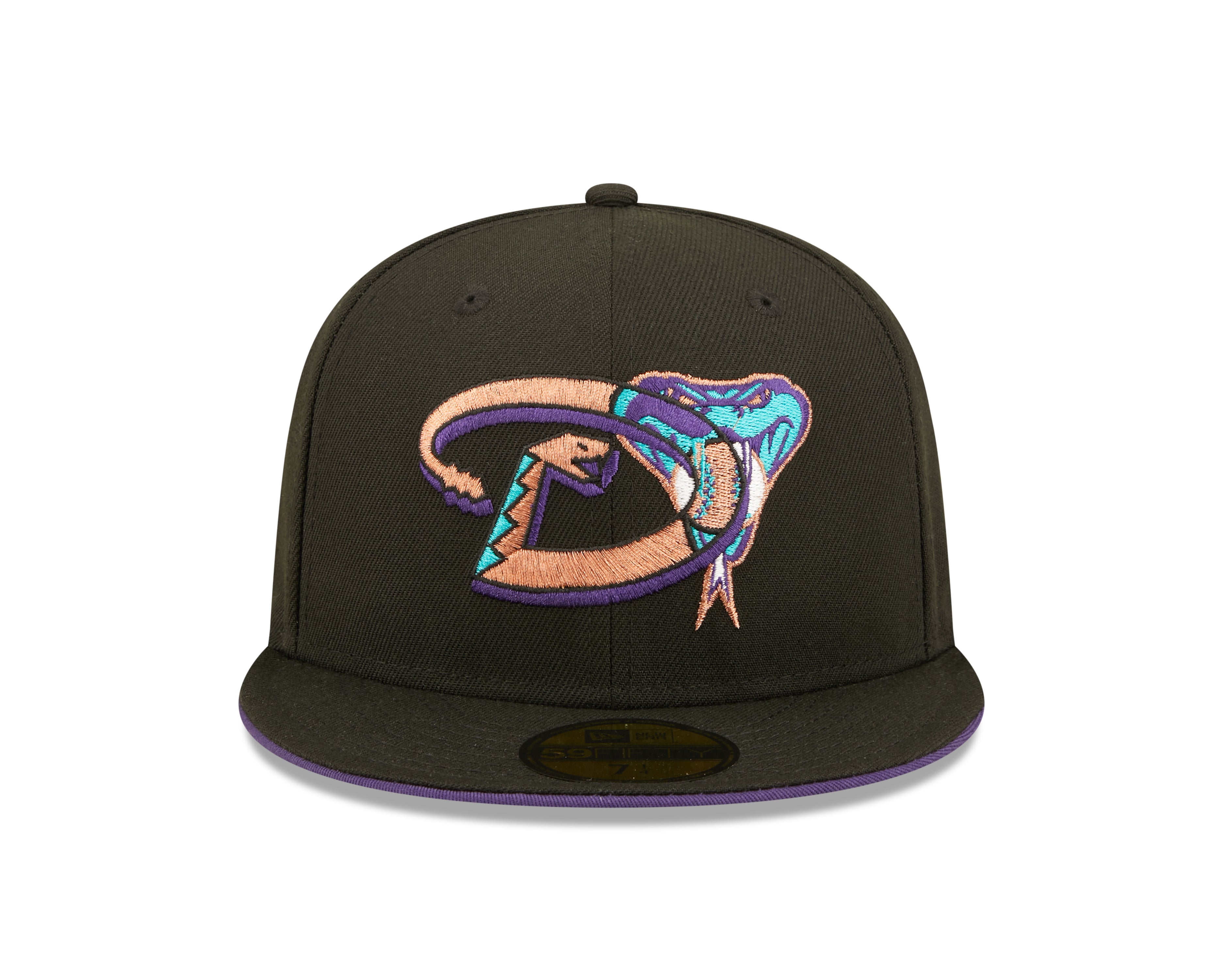 Team Color Split 59fifty Fitted Cap Arizona Diamondbacks - Black - Headz Up 