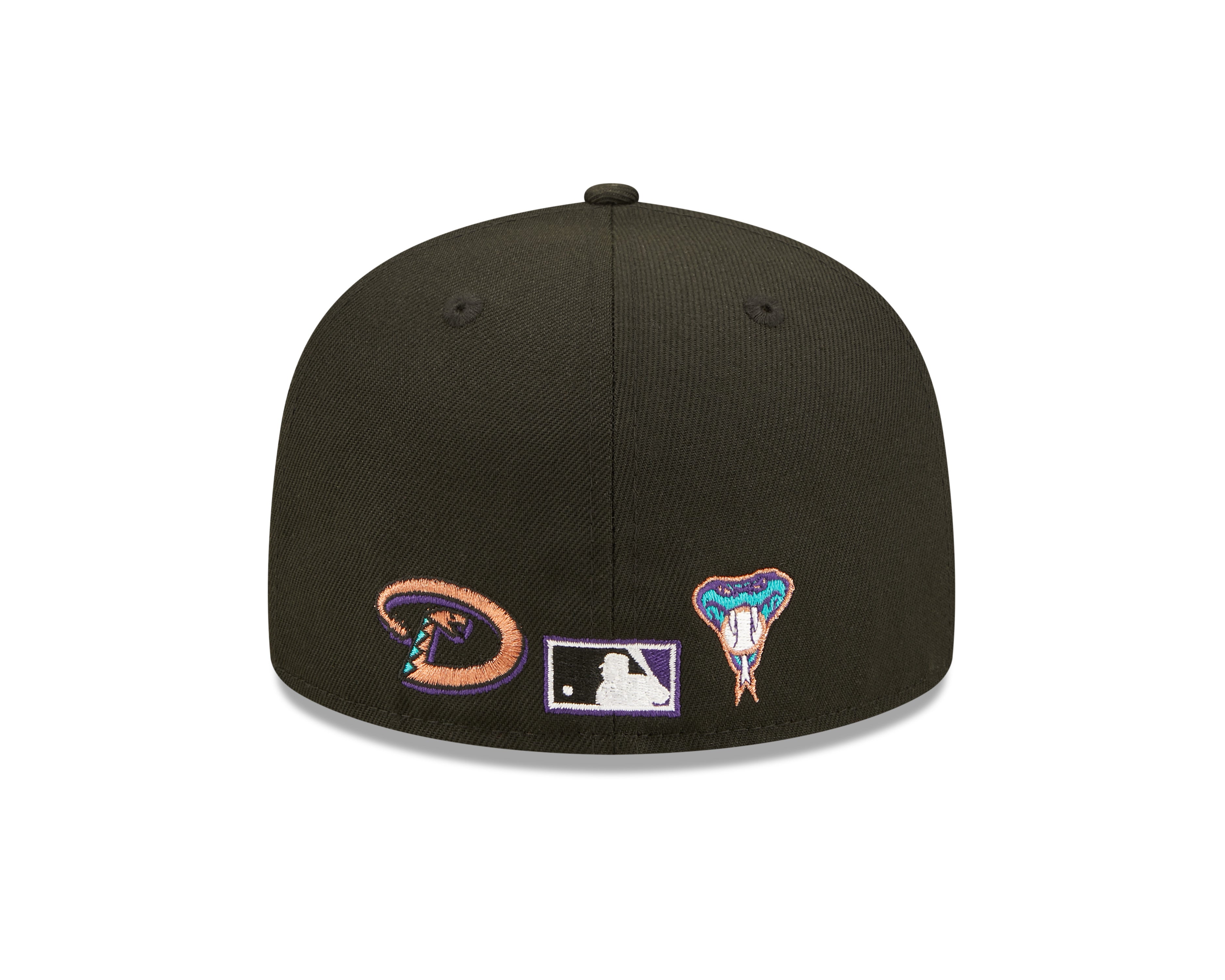 Team Color Split 59fifty Fitted Cap Arizona Diamondbacks - Black - Headz Up 