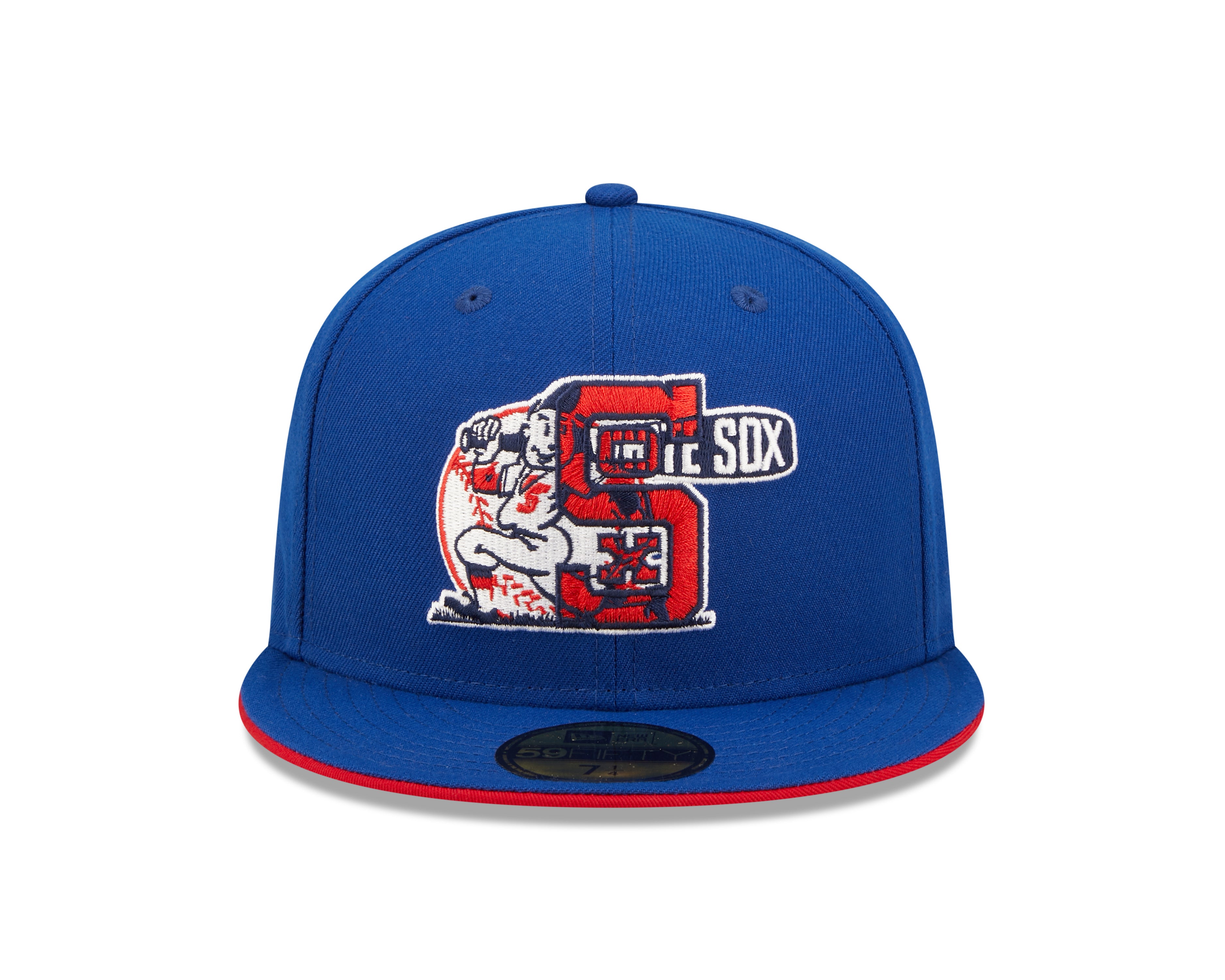 Team Color Split 59fifty Fitted Cap Chicago White Sox - Navy - Headz Up 