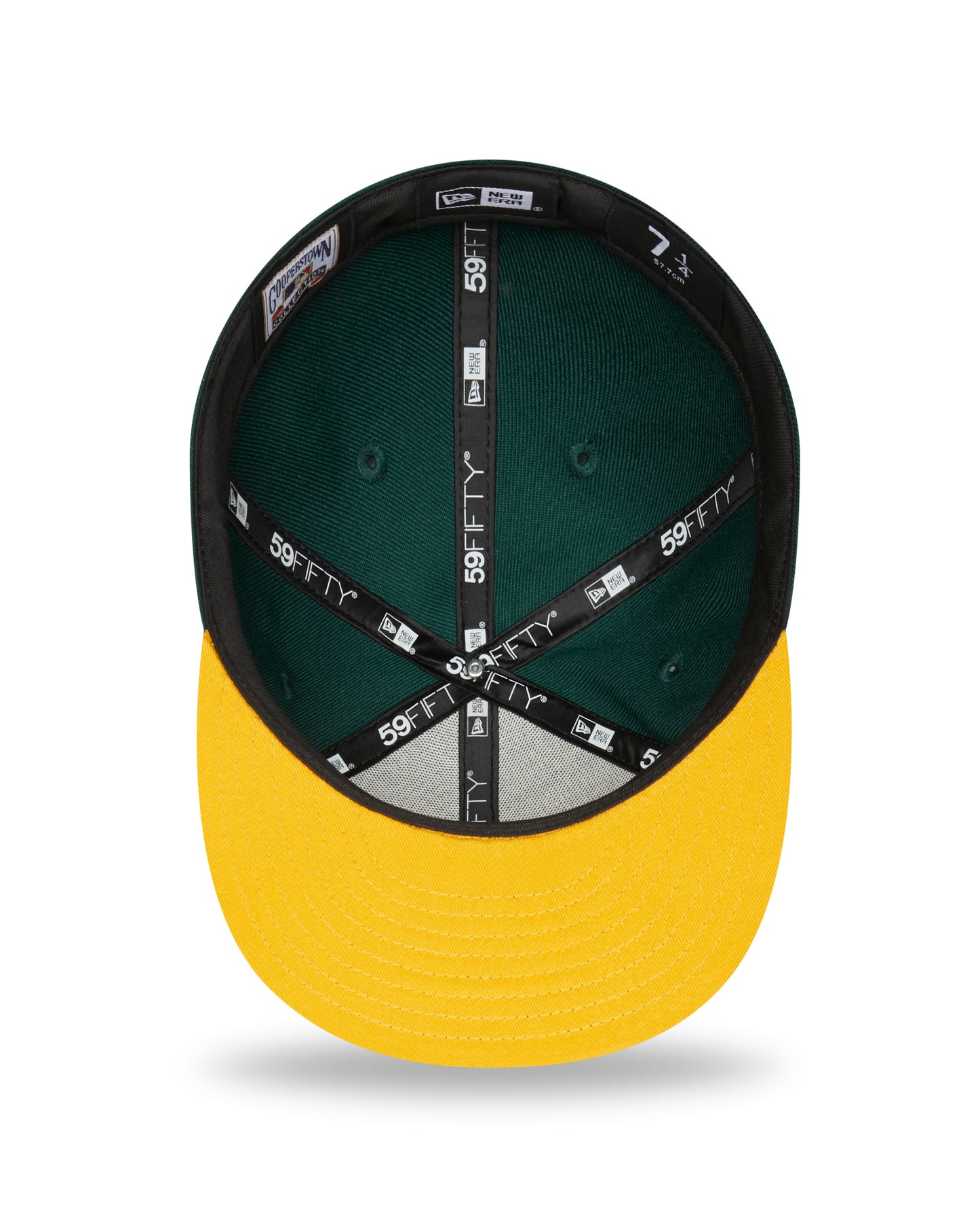 Team Color Split 59fifty Fitted Cap Oakland Athletics - Green - Headz Up 