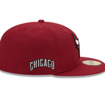 59Fifty Fitted Cap NBA Chicago Bulls Alternate  - Cardinal - Headz Up 