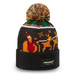 XMAS Bobble Beanie MCLAREN - Black - Headz Up 