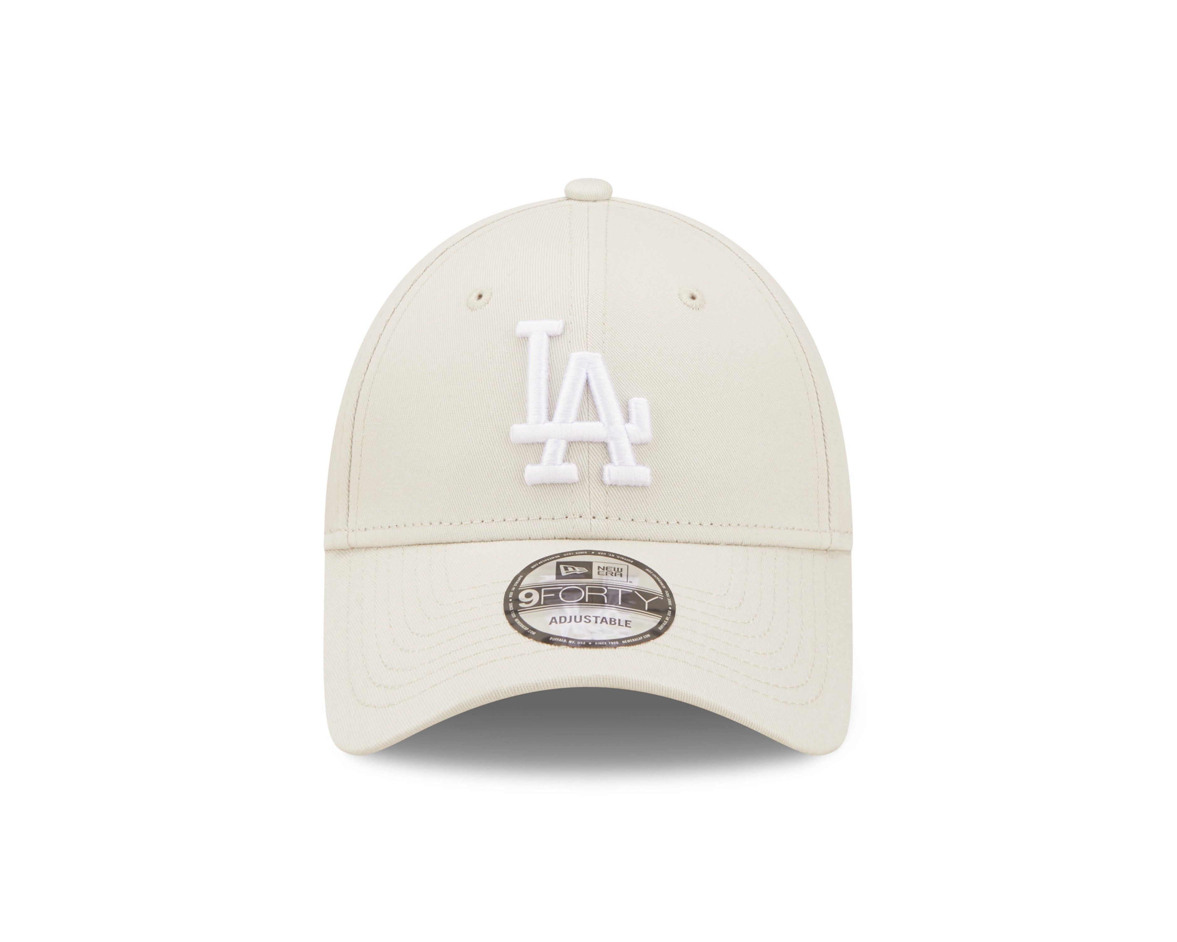 Los Angeles Dodgers 9Forty Cap League Essentials - Stone - Headz Up 