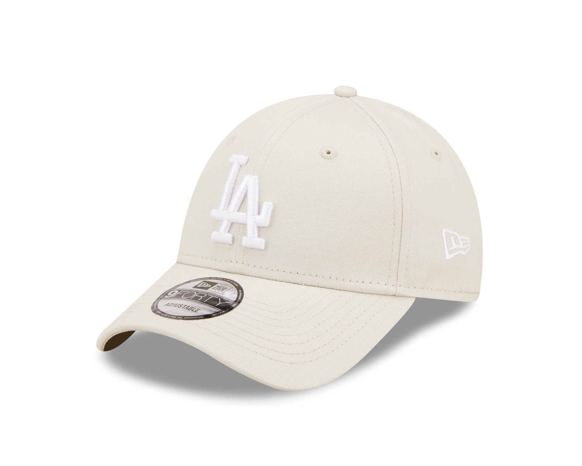 Los Angeles Dodgers 9Forty Cap League Essentials - Stone - Headz Up 