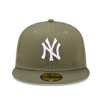 59Fifty Fitted Cap League Essential New York Yankees - Olive/White - Headz Up 