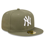 59Fifty Fitted Cap League Essential New York Yankees - Olive/White - Headz Up 