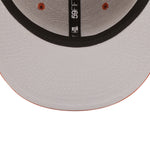 59Fifty Fitted Cap League Essential Oakland Athletics - Rust/White - Headz Up 