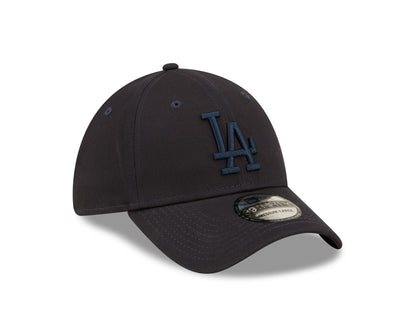 Los Angeles Dodgers League Essential 39Thirty Stretch Fit - Navy/Navy - Headz Up 