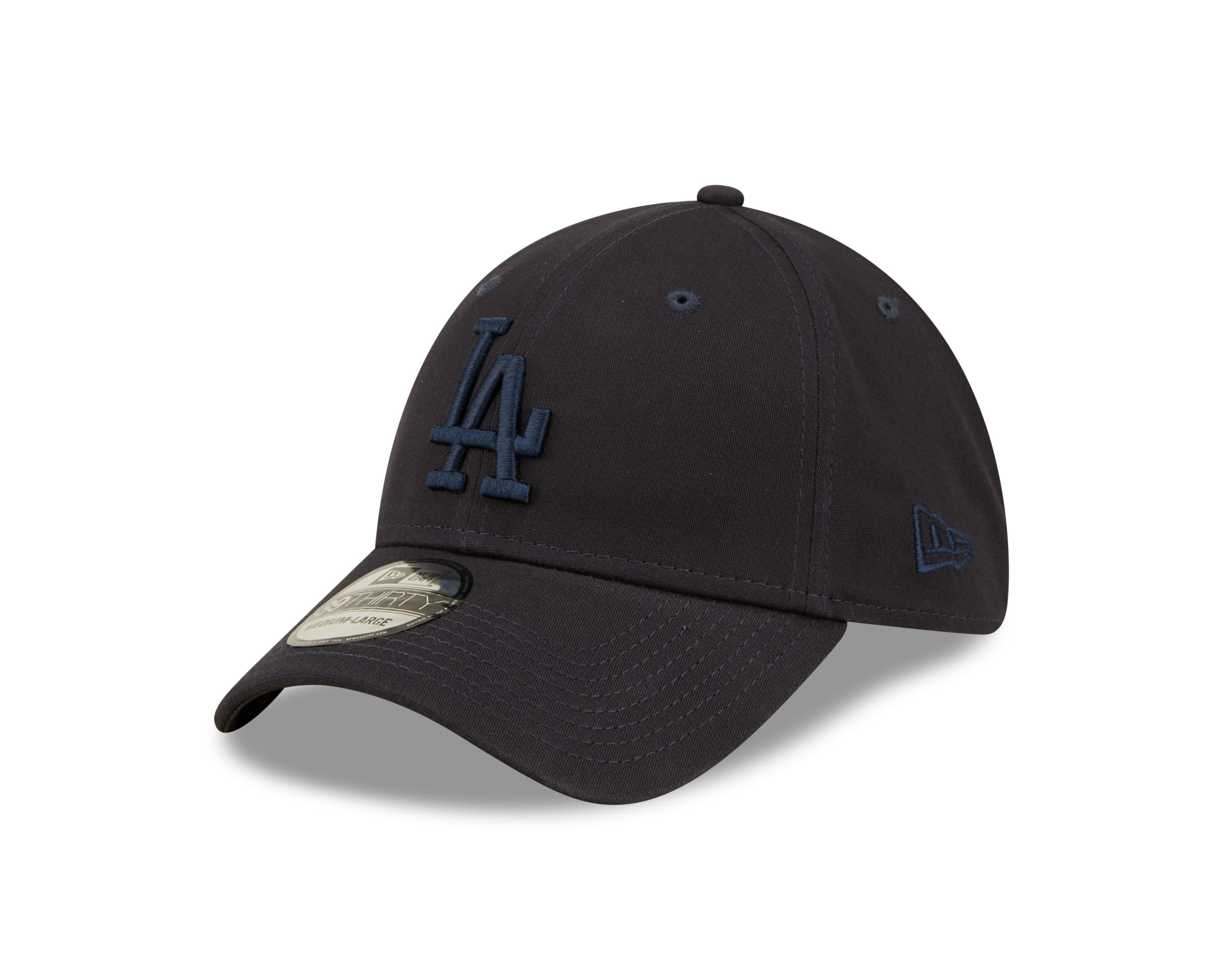 Los Angeles Dodgers League Essential 39Thirty Stretch Fit - Navy/Navy - Headz Up 