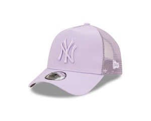 Tonal Mesh Trucker Cap New York Yankees - Lavendel/Lavendel - Headz Up 
