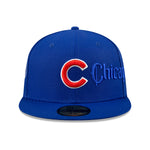 Chicago Cubs Script 59Fifty Fitted Cap - Blue - Headz Up 
