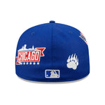 Chicago Cubs Script 59Fifty Fitted Cap - Blue - Headz Up 
