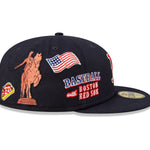 Boston Red Sox Script 59Fifty Fitted Cap - Navy - Headz Up 