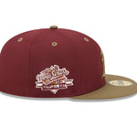 Oakland Athletics WS Trail Mix 59Fifty Fitted Cap - Maroon - Headz Up 
