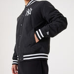 Team Logo Bomber Jacket - New York Yankees - Black - Headz Up 