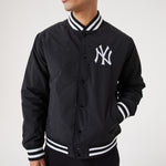 Team Logo Bomber Jacket - New York Yankees - Black - Headz Up 