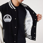 Chicago White Sox Heritage Varsity Jacket - Black - Headz Up 
