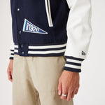 New Era Heritage Varsity Jacket - Navy - Headz Up 
