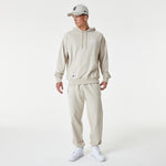 New York Yankees League Essential Oversized Hoodie - Stone - Headz Up 