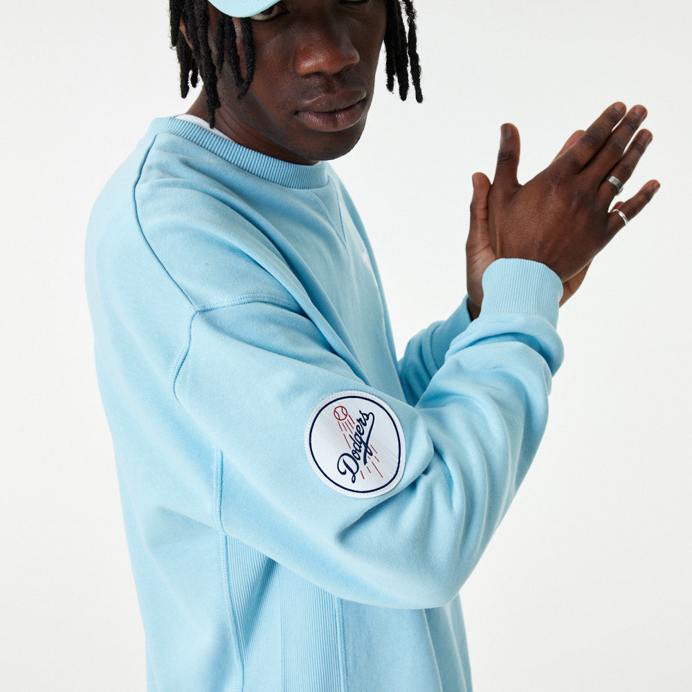 MLB Heritage Crewneck Los Angeles Dodgers - Carolina Blue - Headz Up 
