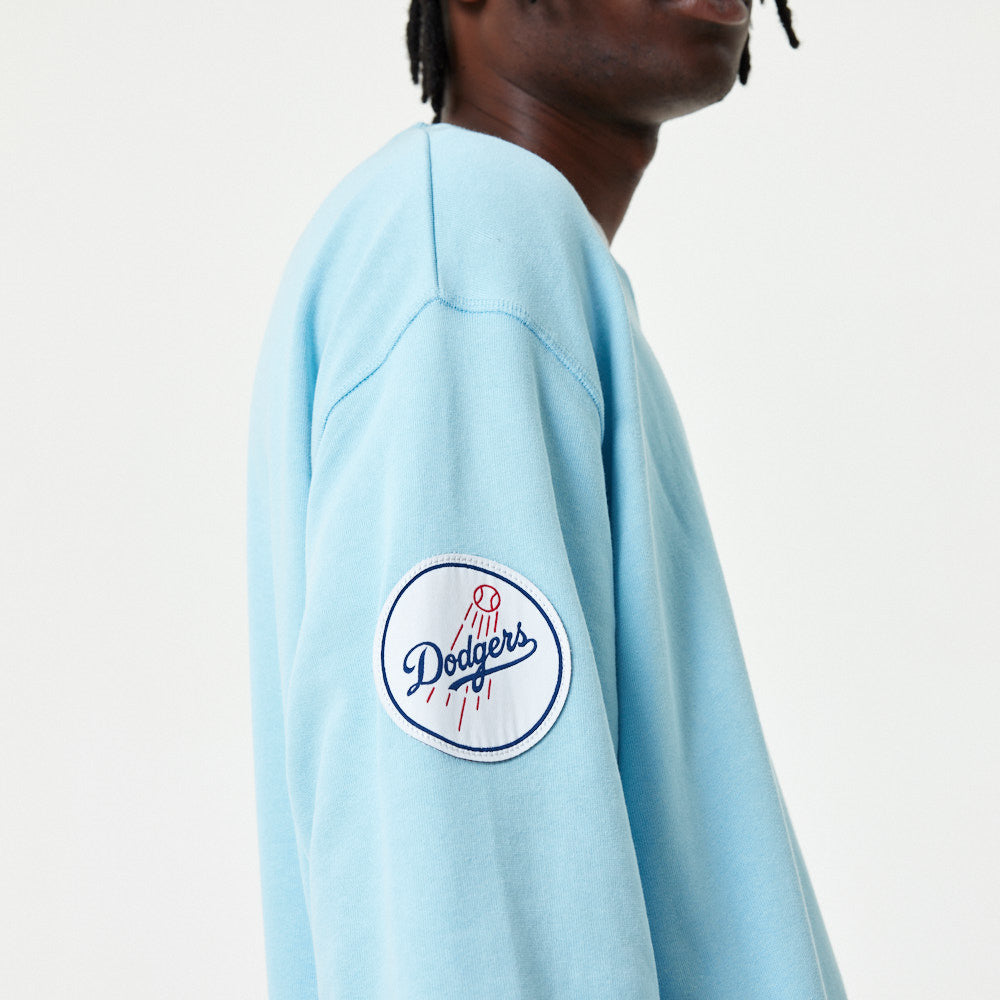 MLB Heritage Crewneck Los Angeles Dodgers - Carolina Blue - Headz Up 