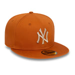 59Fifty Fitted Cap League Essential New York Yankees - Medium Brown/Stone - Headz Up 