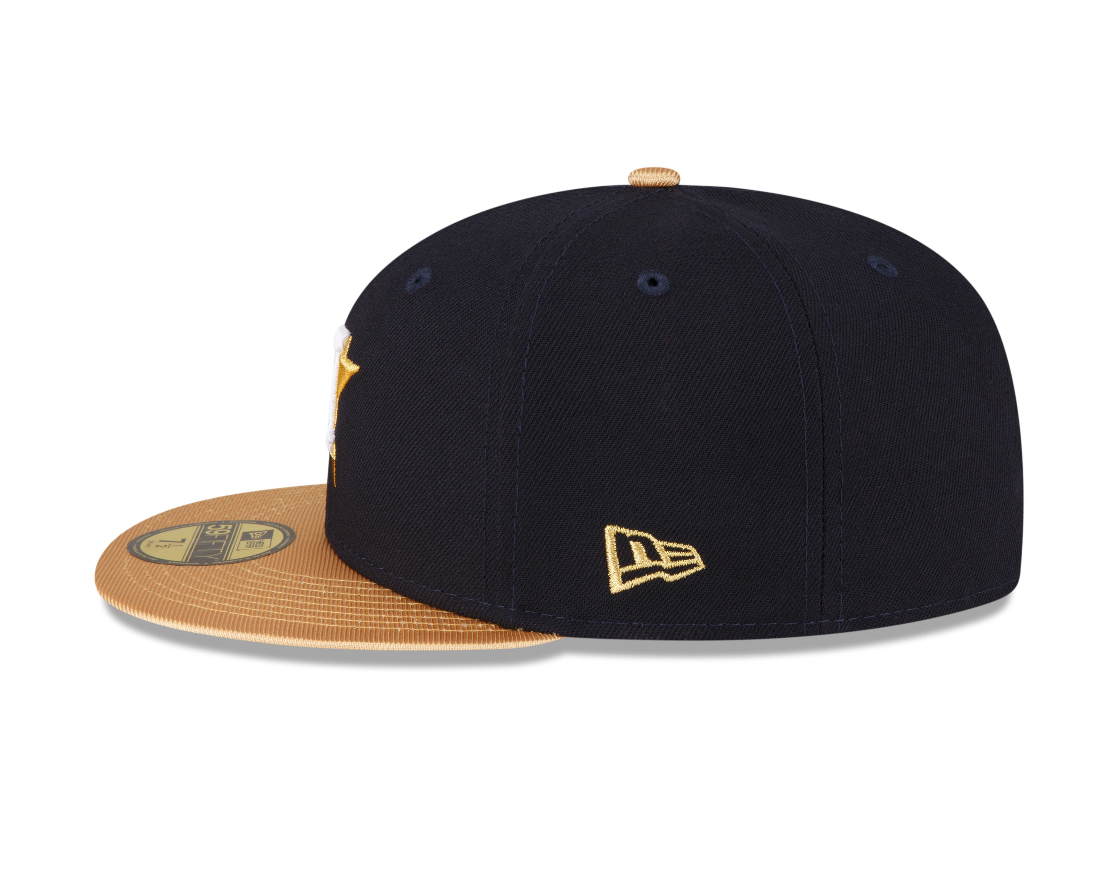 Houston Astros Gold World Series 2022 59fifty Fitted - Navy/Gold - Headz Up 